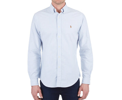 Long Sleeve Button Down Oxford Shirt