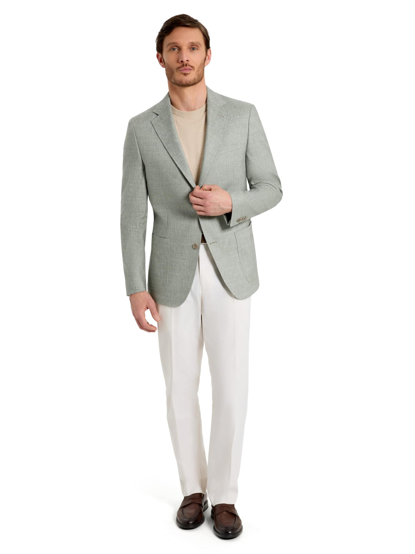 Italian Wool Classic Fit Sport Coat Blazer