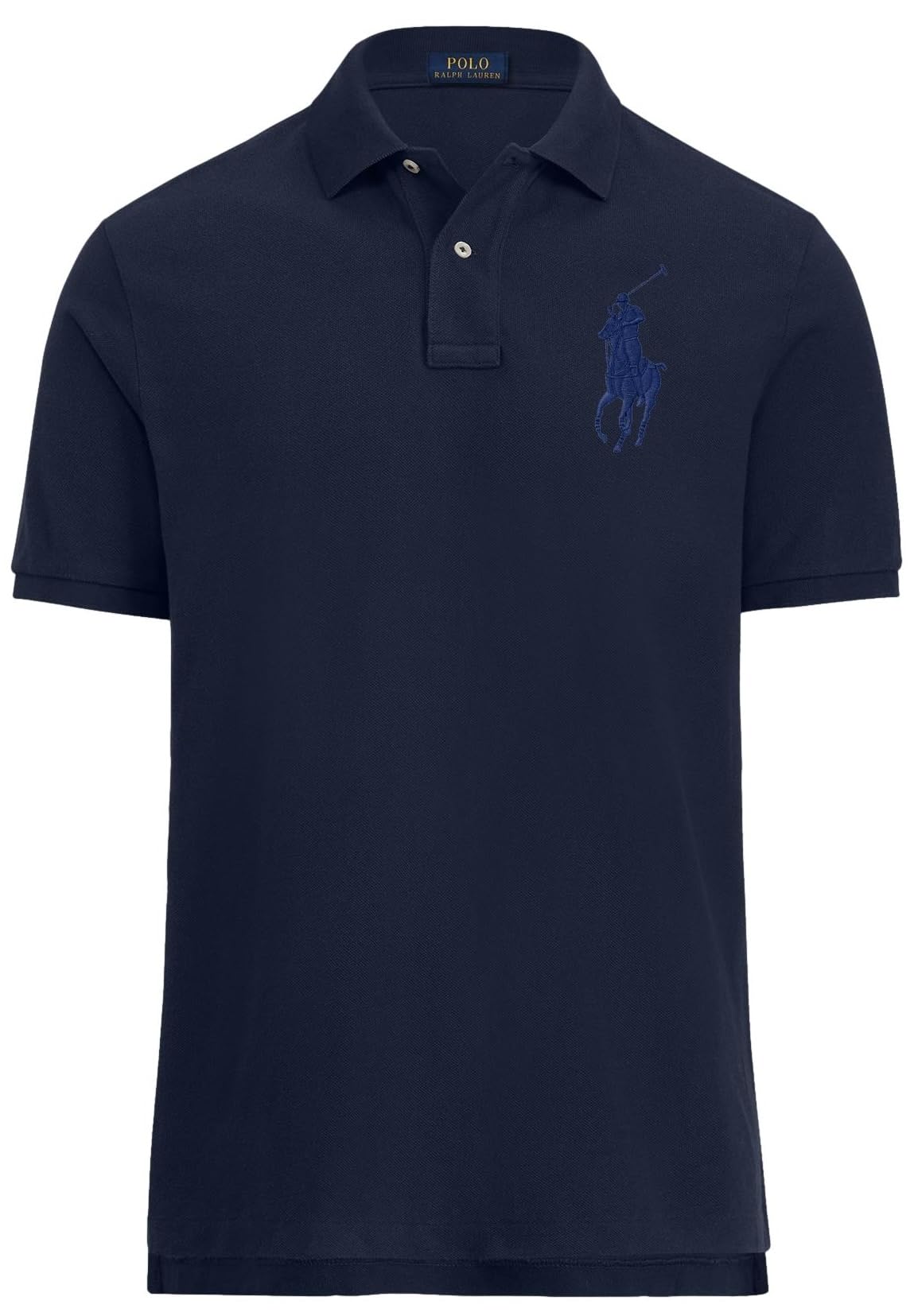 Classic Fit Mesh Polo Shirt For Men