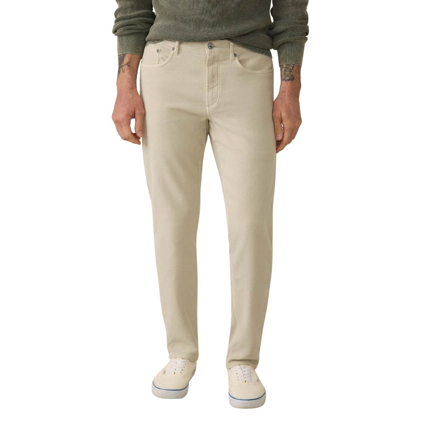Stretch Terry Five Pocket Casual Pants