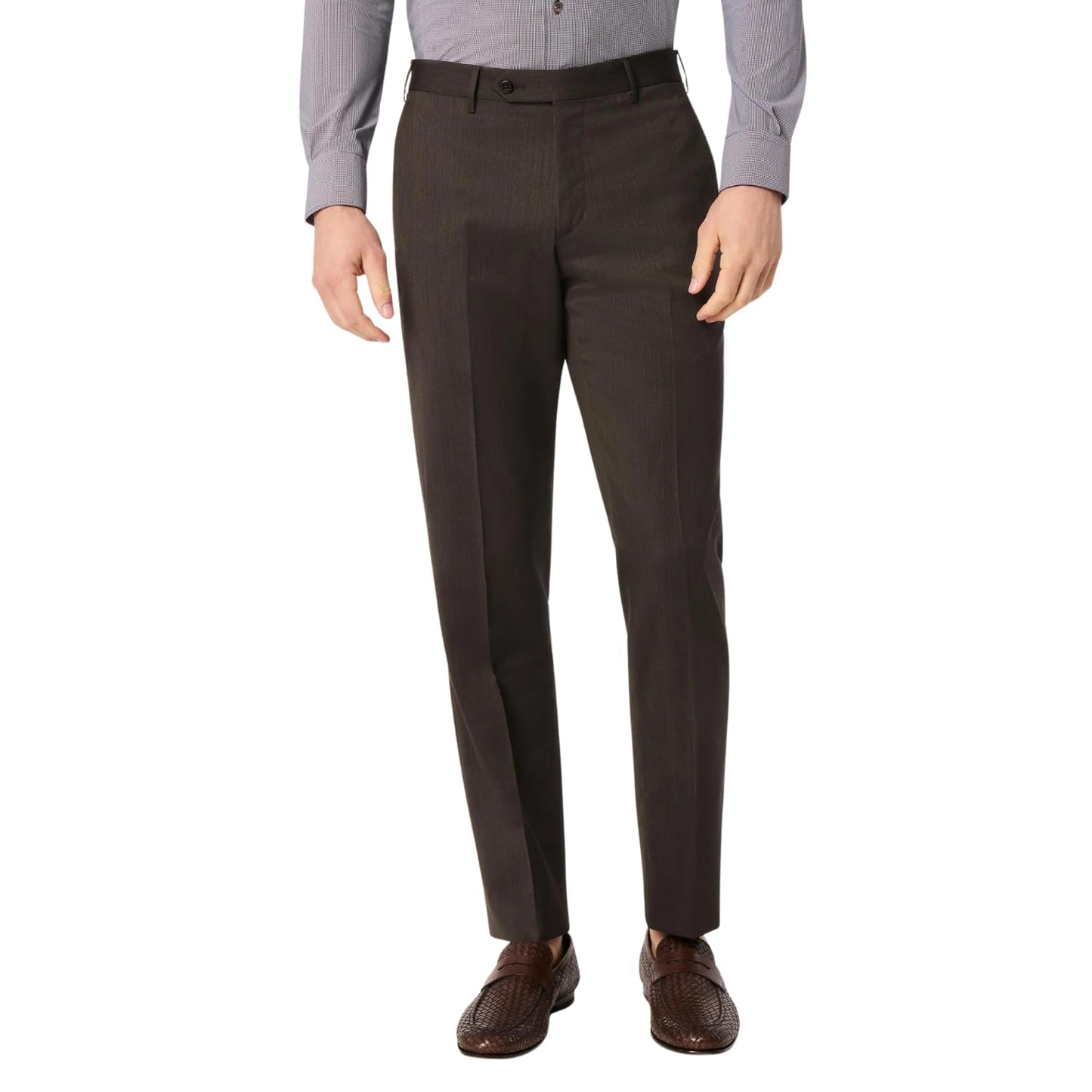 Italian Wool Pleated Tailored Trousers
