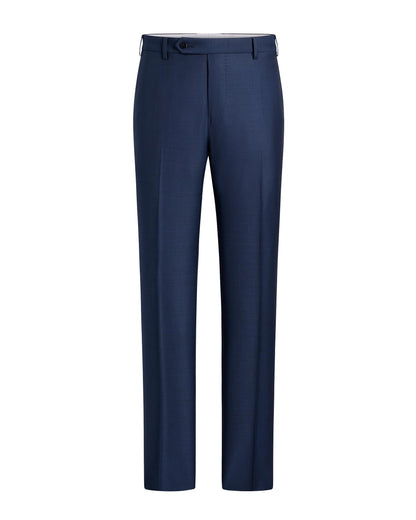 Italian Serge Wool Tailored Dress Pants