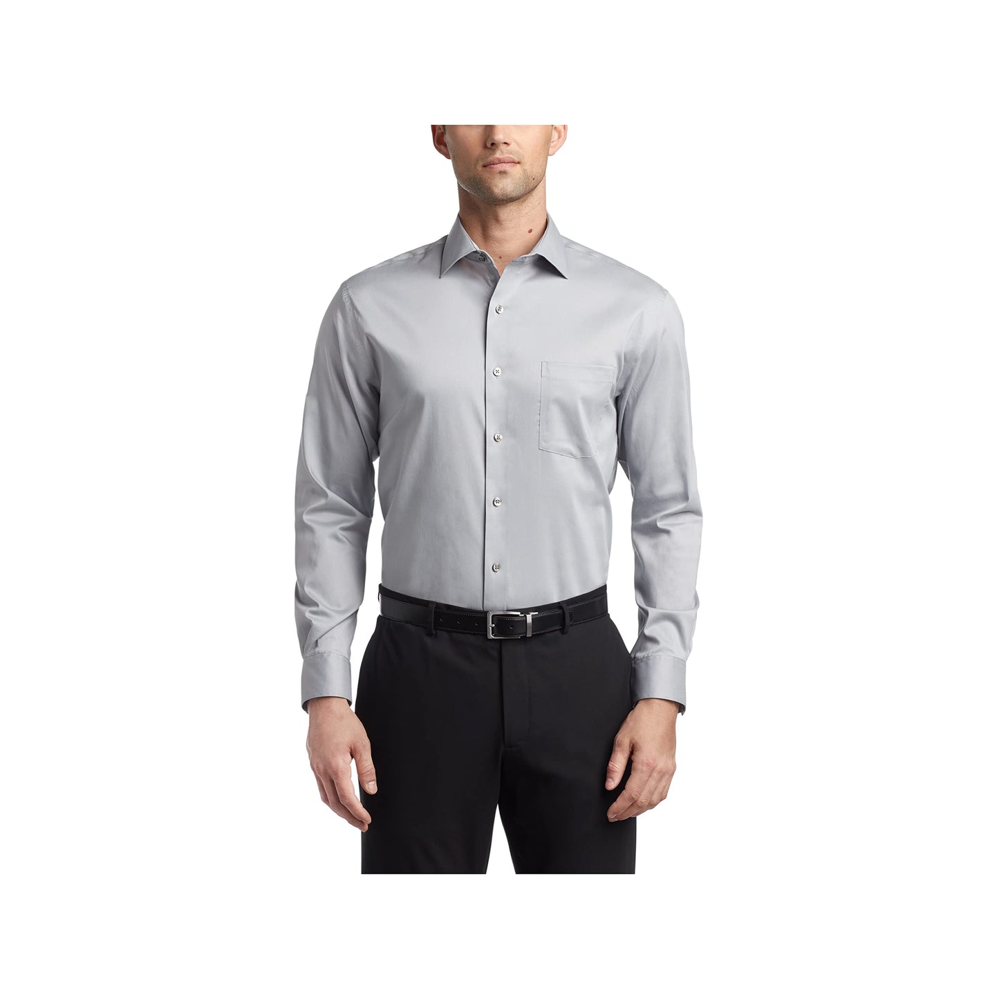 Regular Fit Wrinkle Free Stretch Dress Shirt