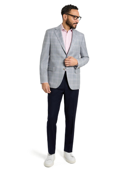 Italian Wool Classic Fit Sport Coat Blazer