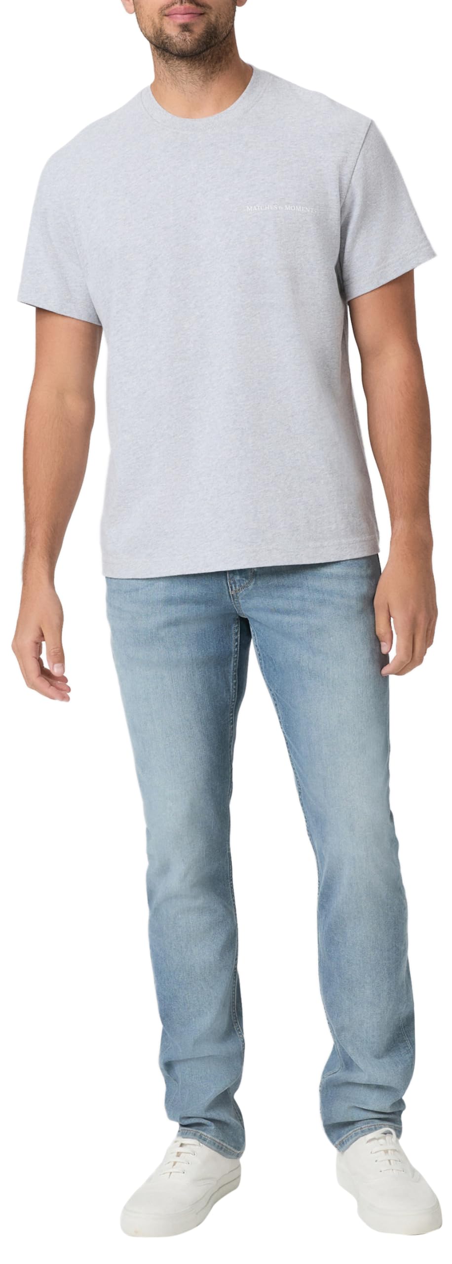 Slim Straight Stretch Denim Jeans