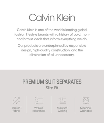 Slim Fit Tailored Suit Separates For Men