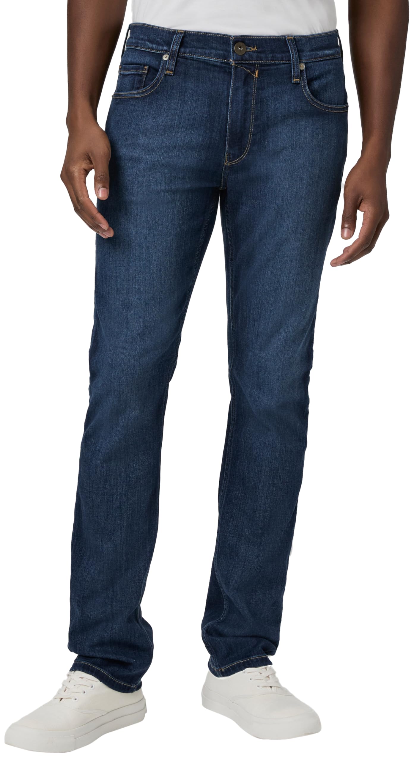 Slim Straight Stretch Denim Jeans