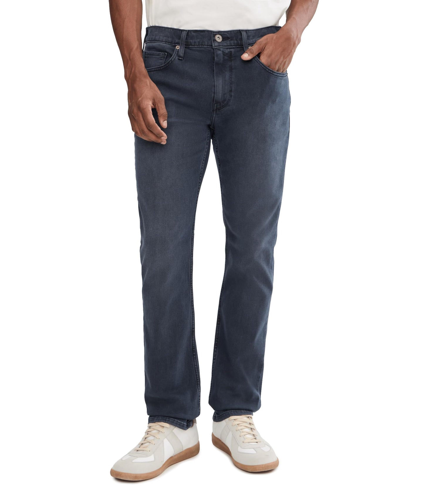 Slim Straight Stretch Denim Jeans