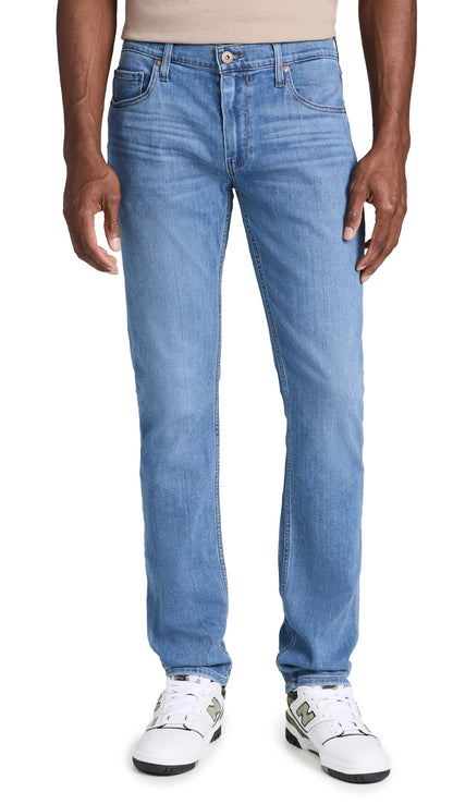 Slim Straight Stretch Denim Jeans