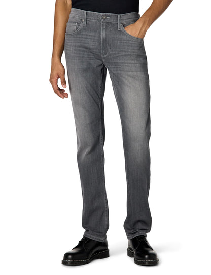 Slim Straight Stretch Denim Jeans