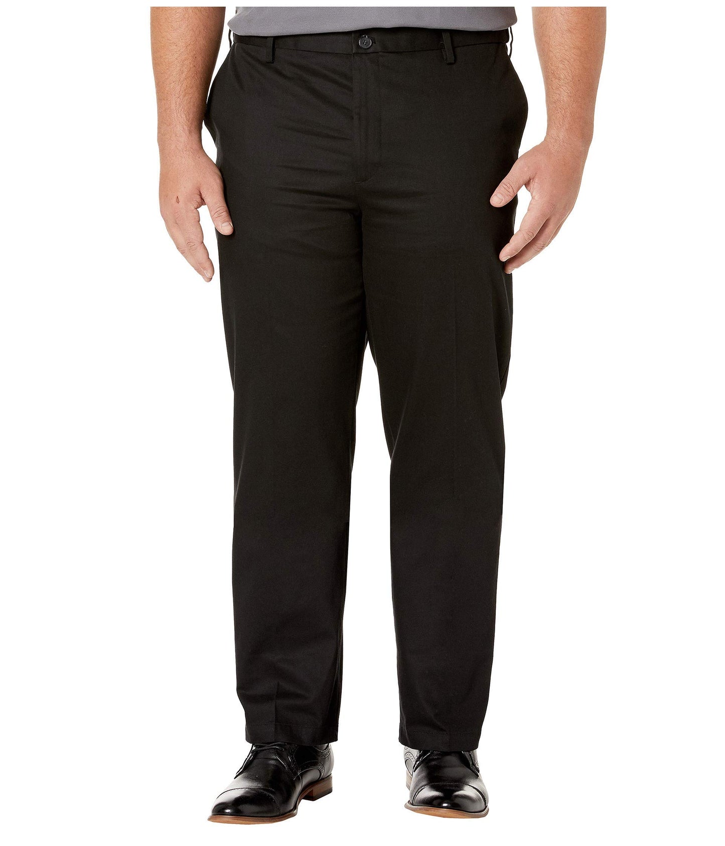Classic Fit Cotton Stretch Khaki Pants
