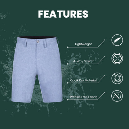 Quick Dry Stretch Hybrid Chino Shorts