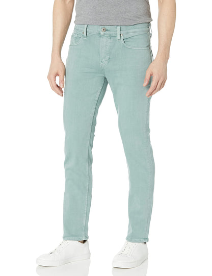 Slim Straight Stretch Denim Jeans