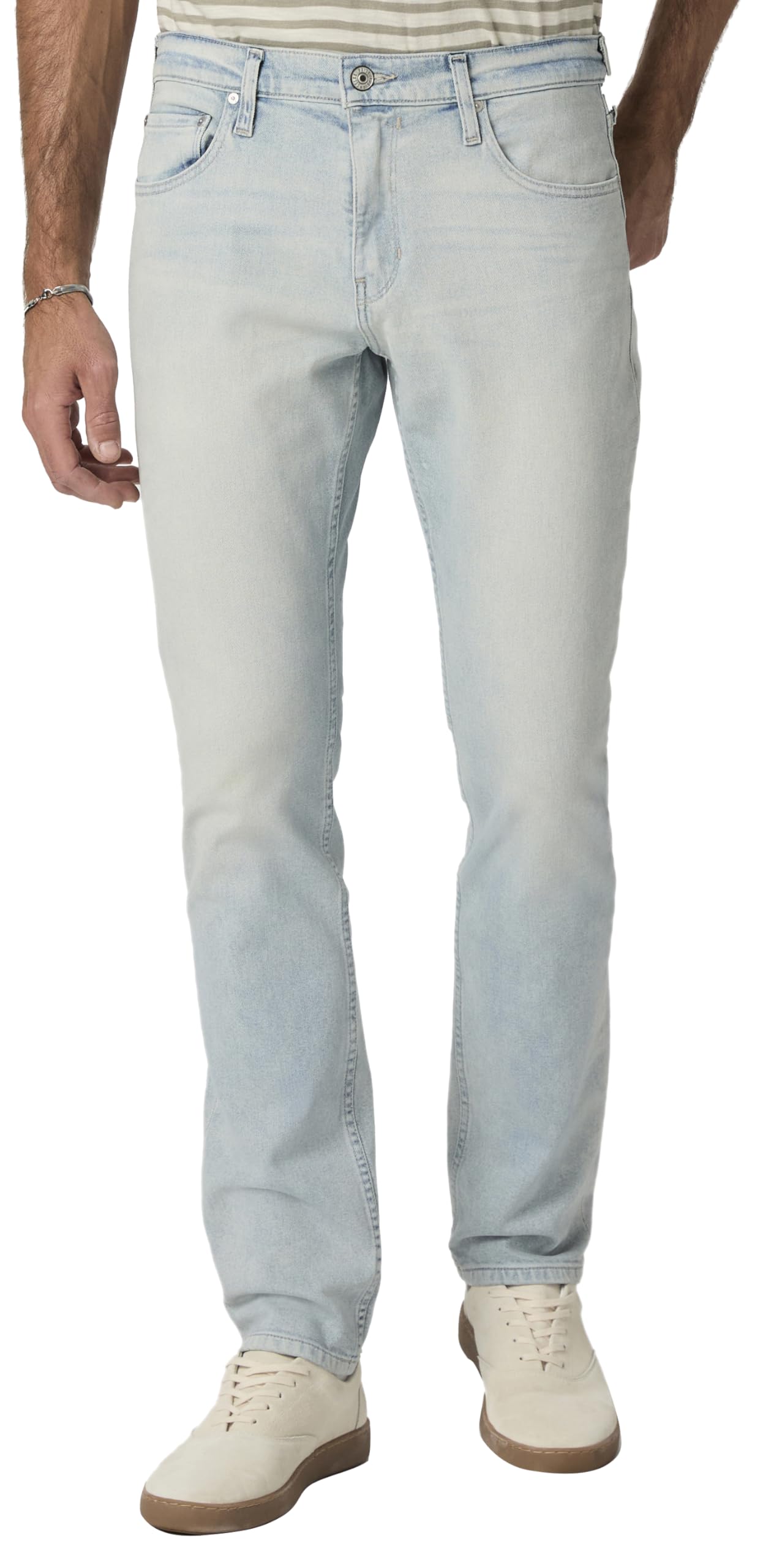 Slim Straight Stretch Denim Jeans