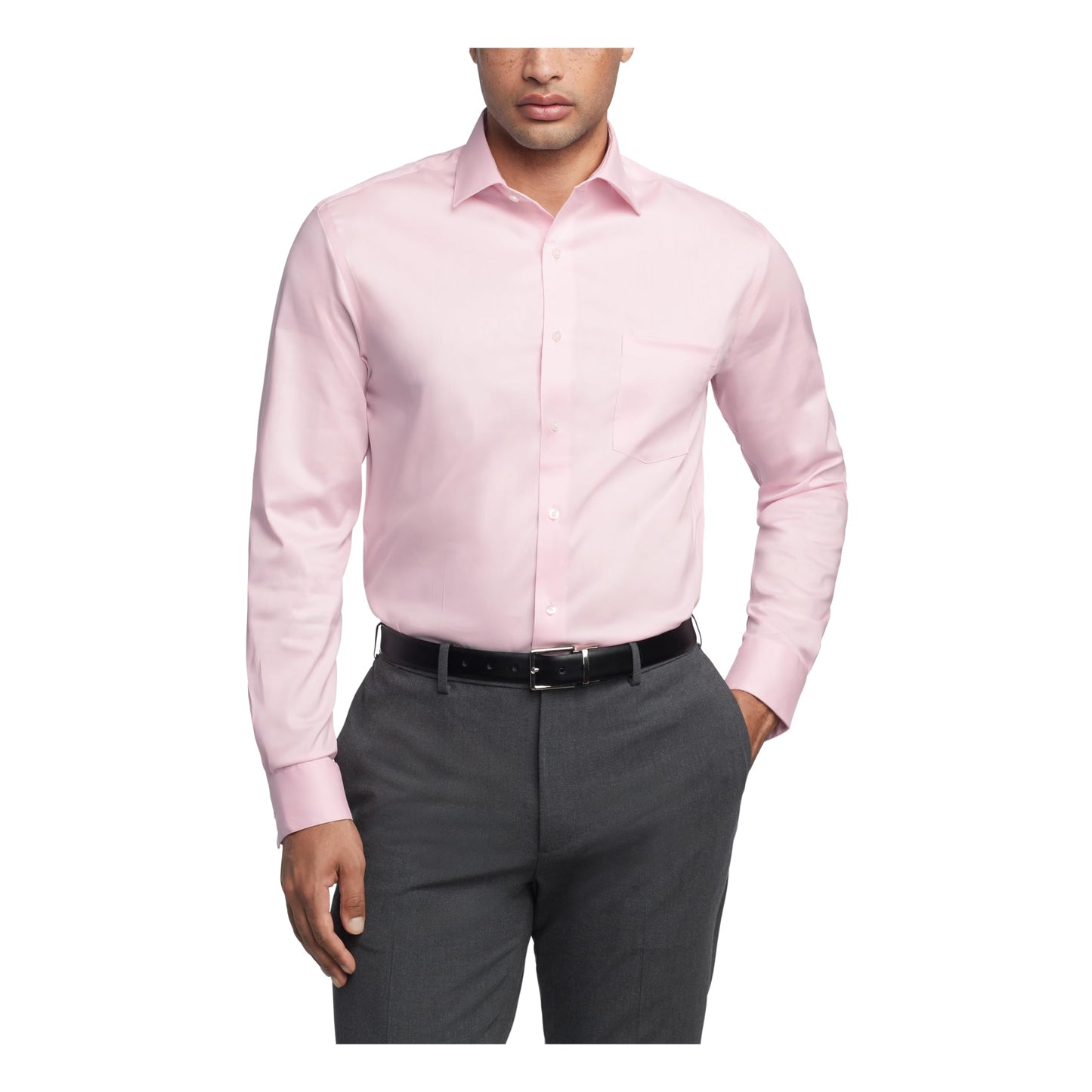 Regular Fit Wrinkle Free Stretch Dress Shirt
