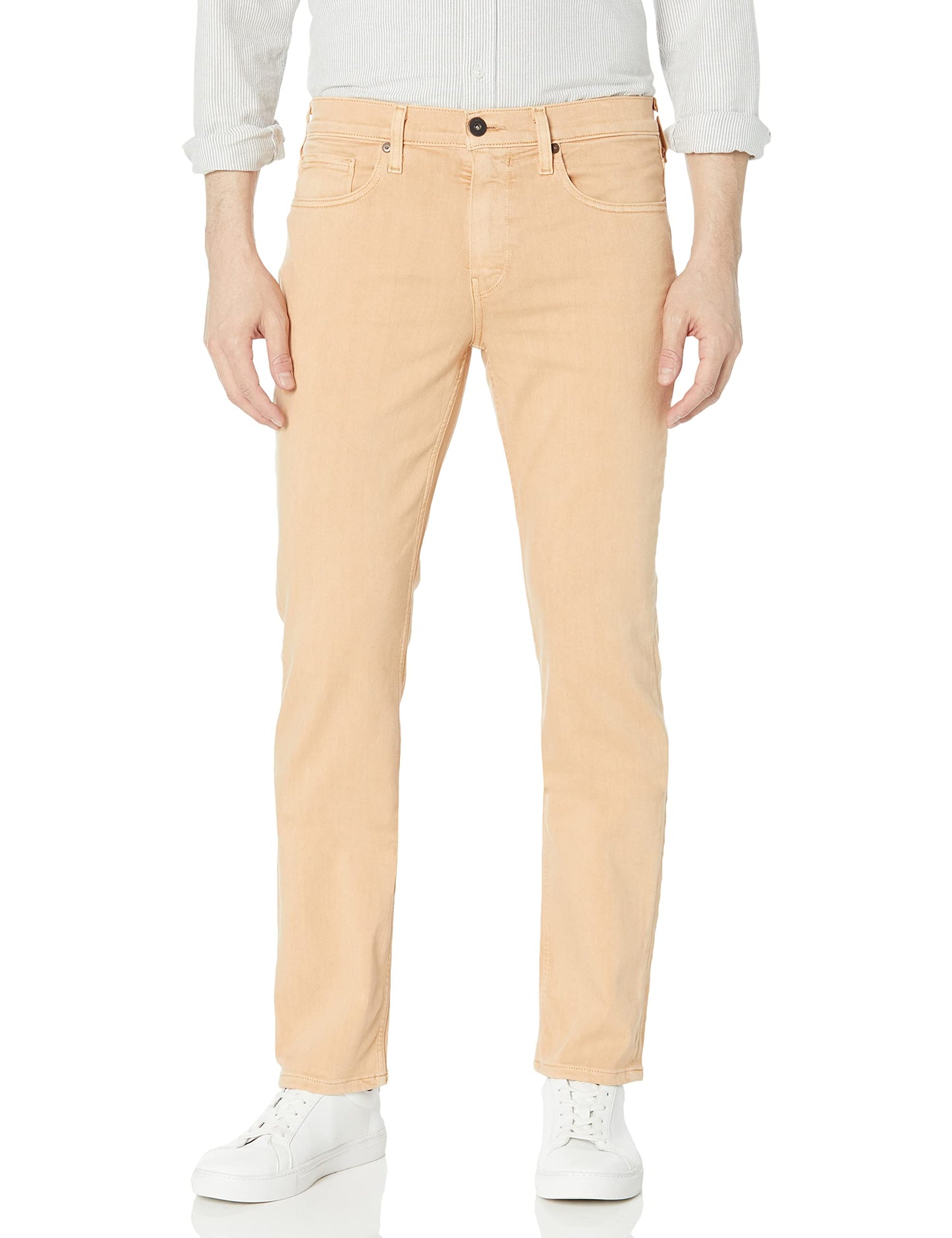 Slim Straight Stretch Denim Jeans