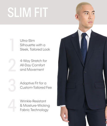 Slim Fit Tailored Suit Separates For Men