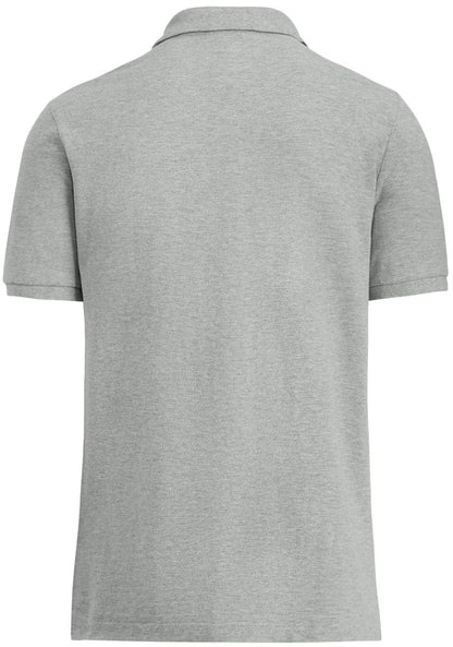 Classic Fit Mesh Polo Shirt For Men