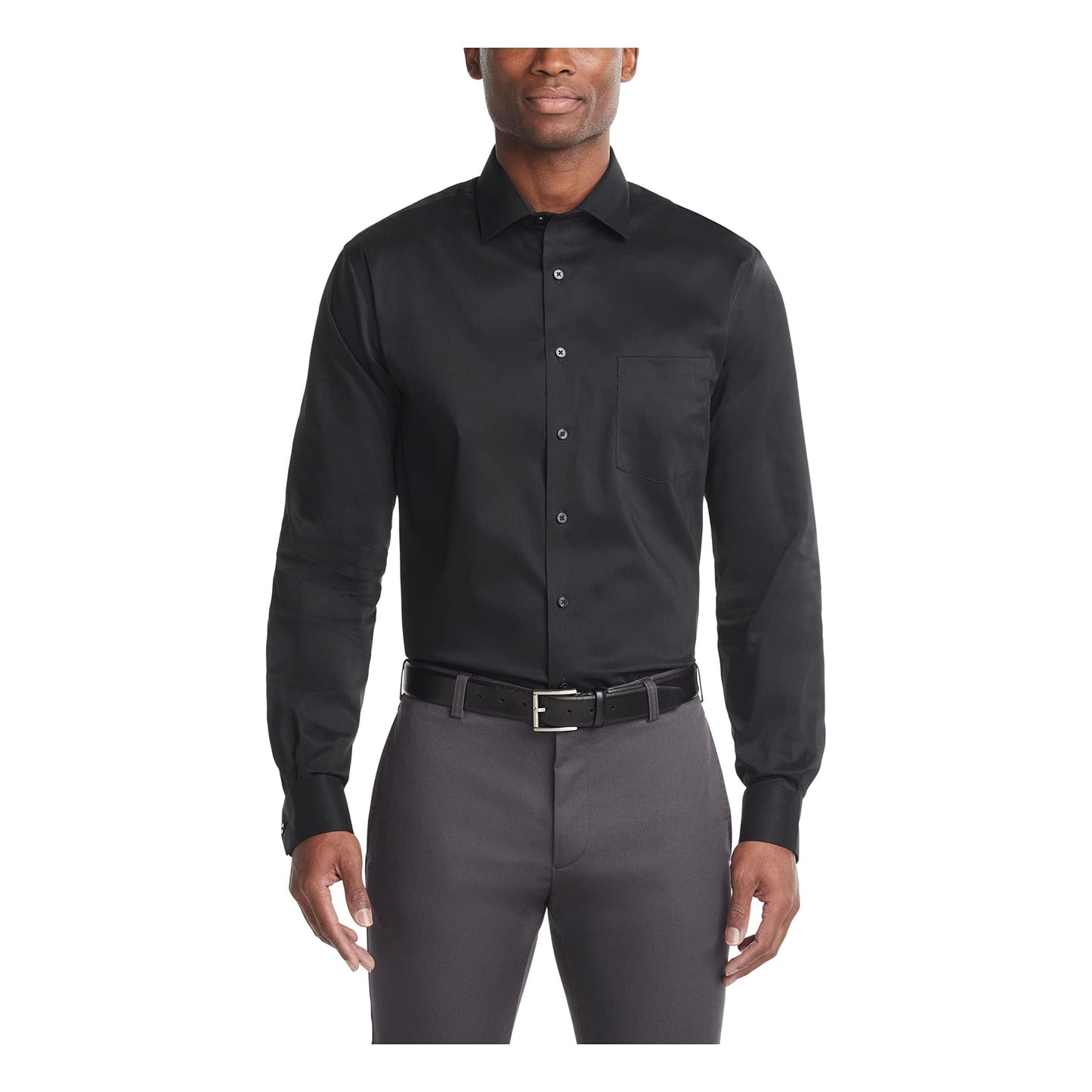 Regular Fit Wrinkle Free Stretch Dress Shirt