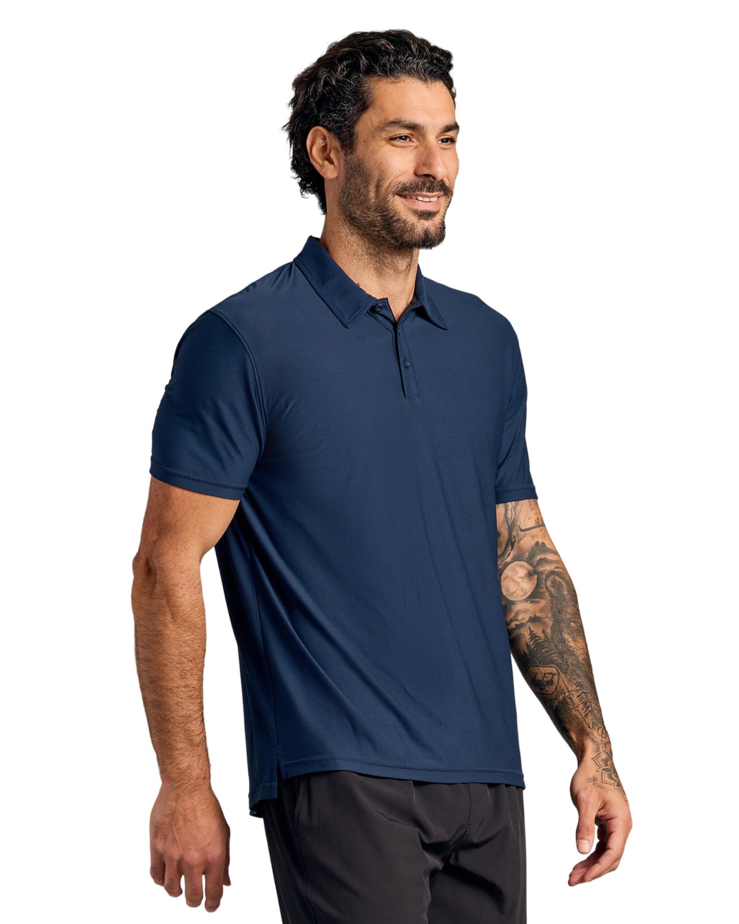 Cotton Dry Fit Short Sleeve Polo Shirt