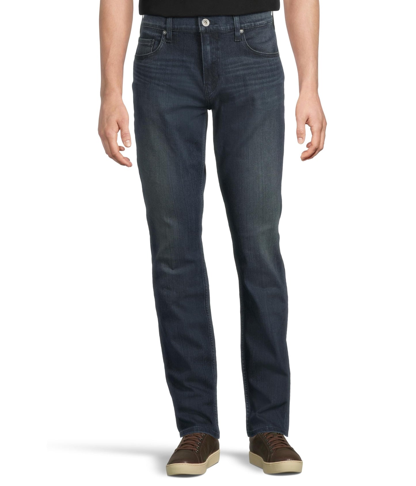 Slim Straight Stretch Denim Jeans