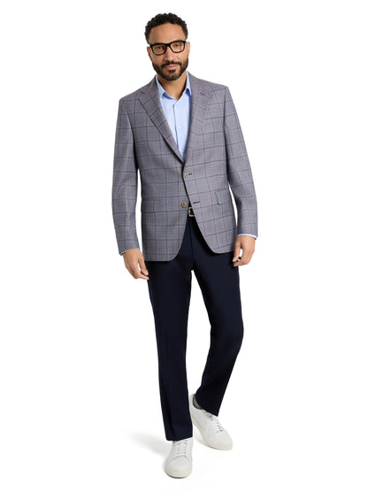 Italian Wool Classic Fit Sport Coat Blazer