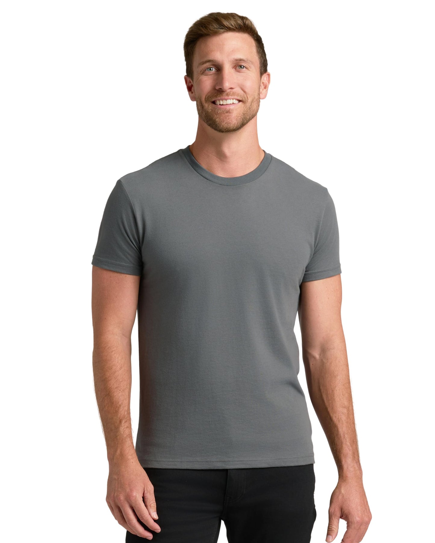 Men’s Cotton Blend Short Sleeve Crew Neck Tees
