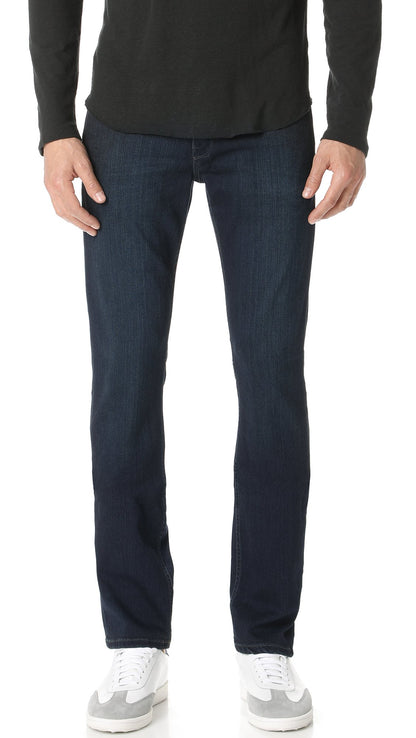 Slim Straight Stretch Denim Jeans