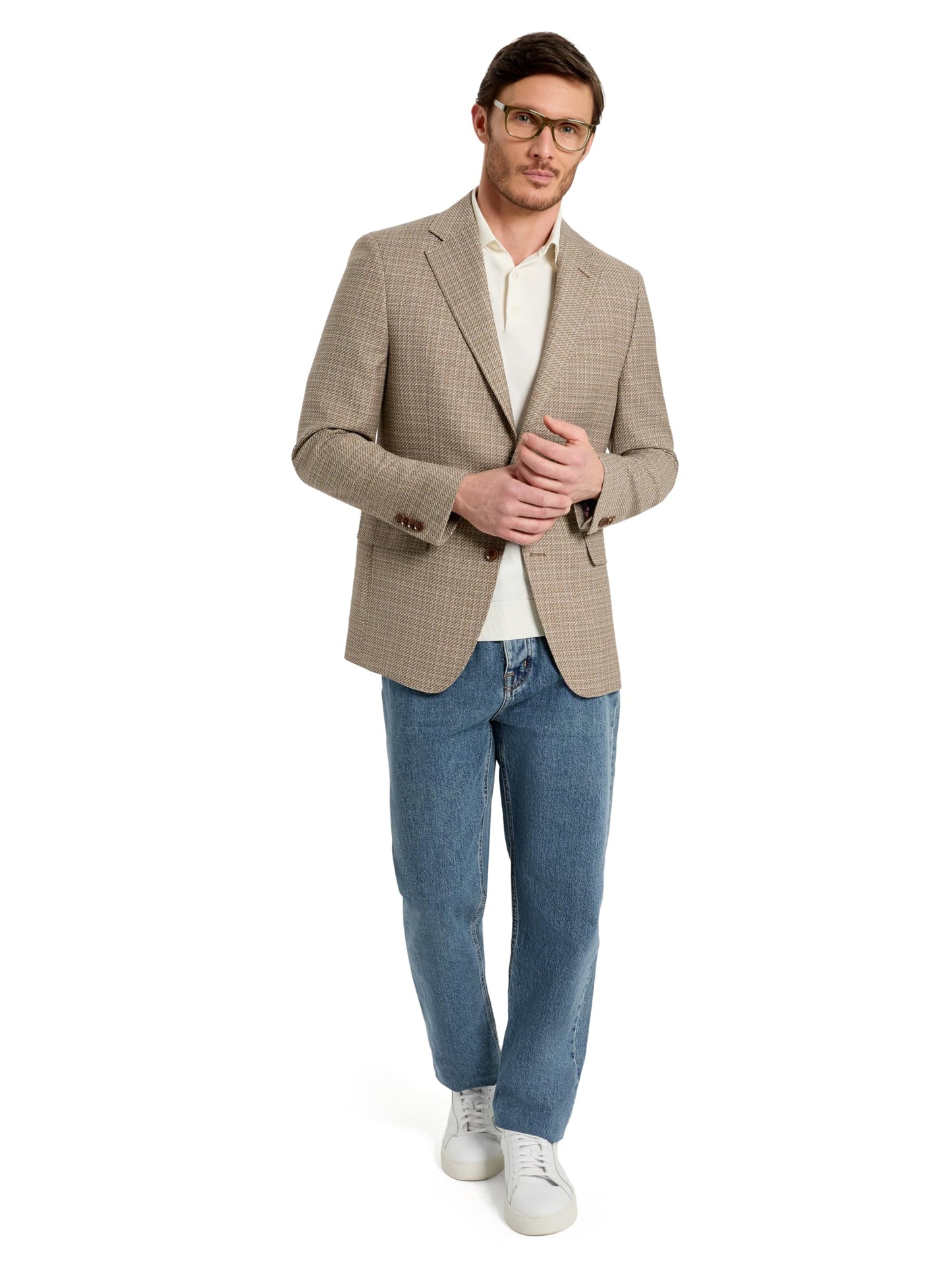 Italian Wool Classic Fit Sport Coat Blazer