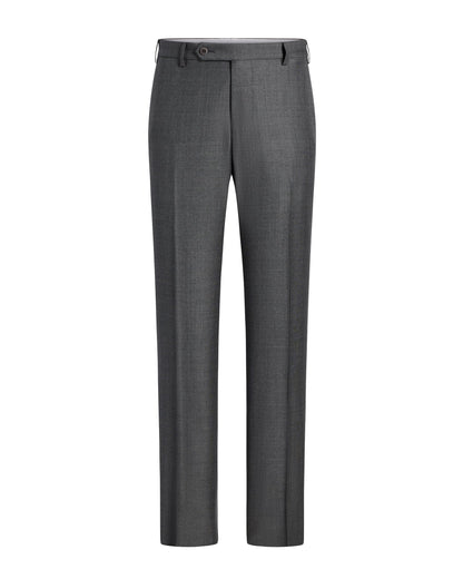 Italian Serge Wool Tailored Dress Pants