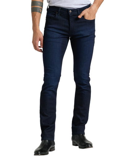 Slim Straight Stretch Denim Jeans
