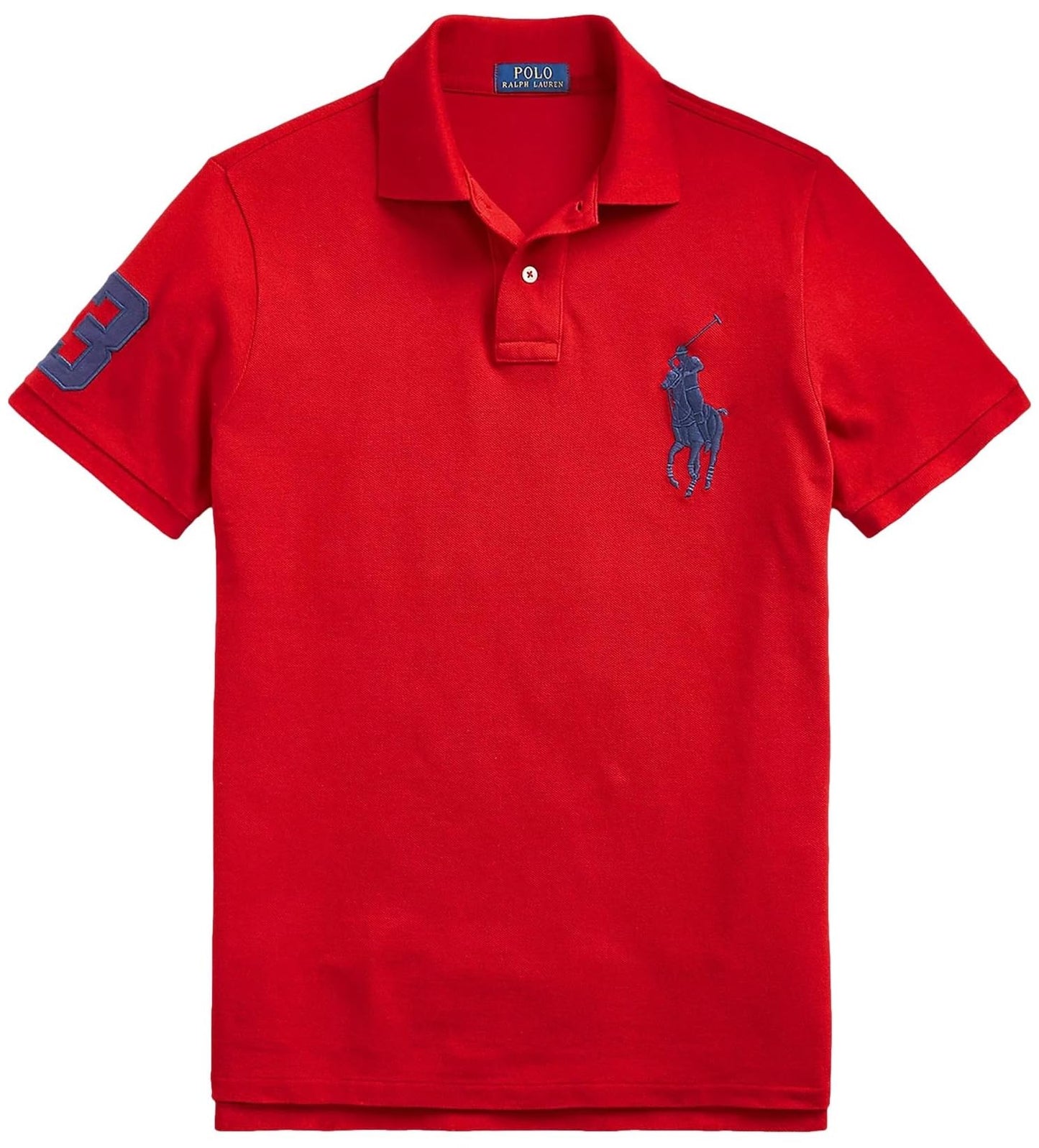 Classic Fit Mesh Polo Shirt For Men