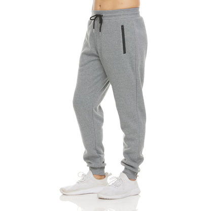 Fleece Active Jogger Pants With Zipper Pockets
