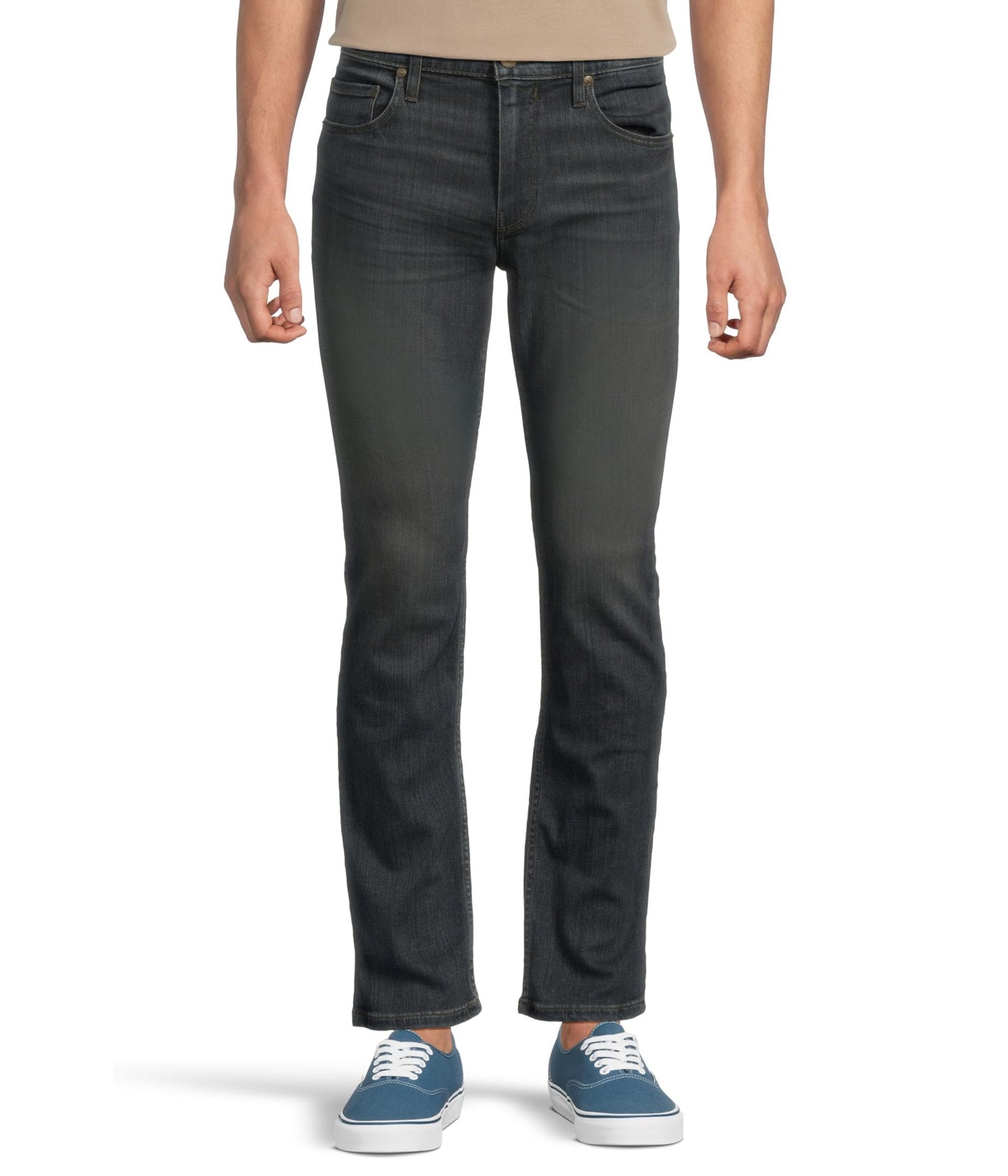 Slim Straight Stretch Denim Jeans