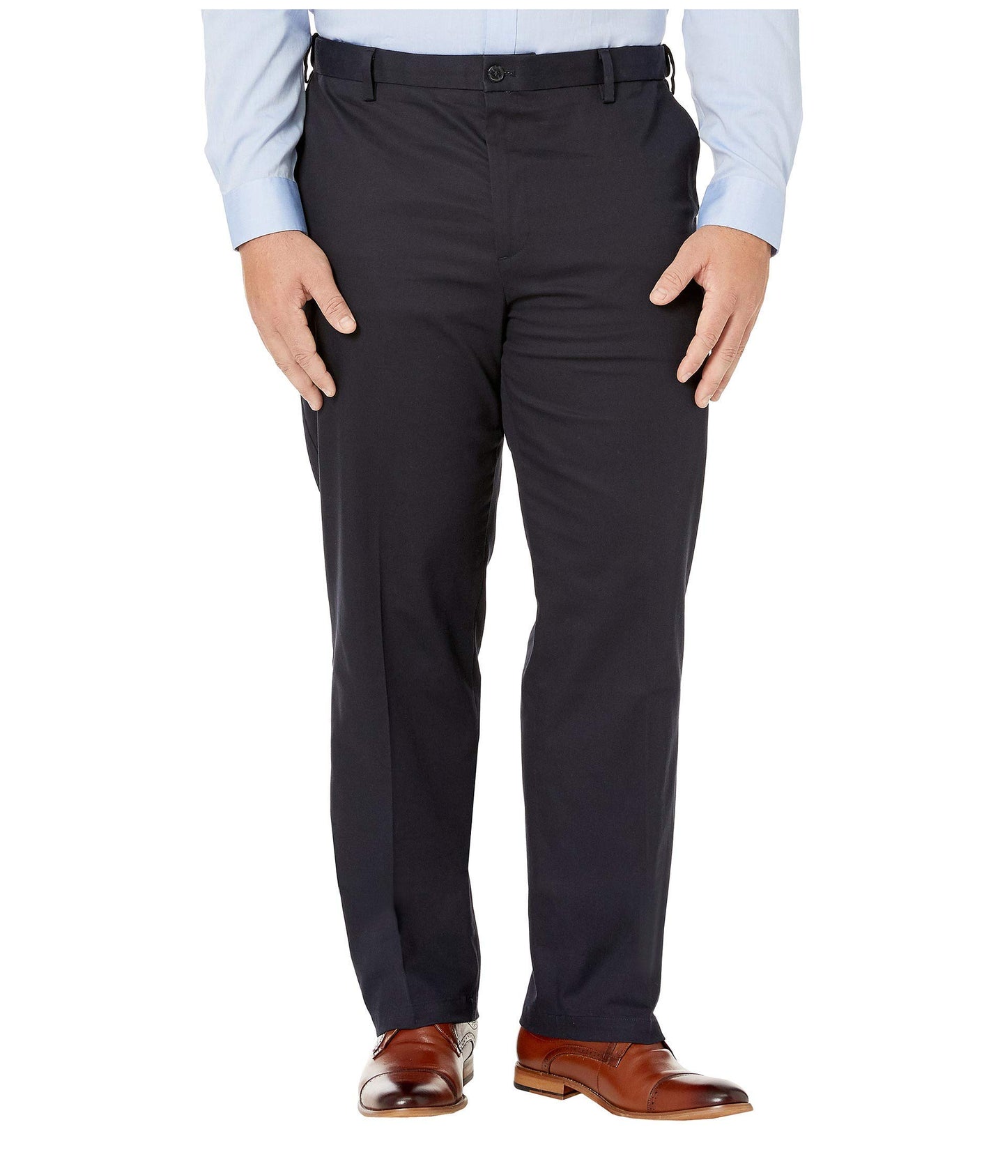 Classic Fit Cotton Stretch Khaki Pants
