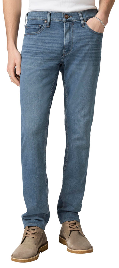 Slim Straight Stretch Denim Jeans