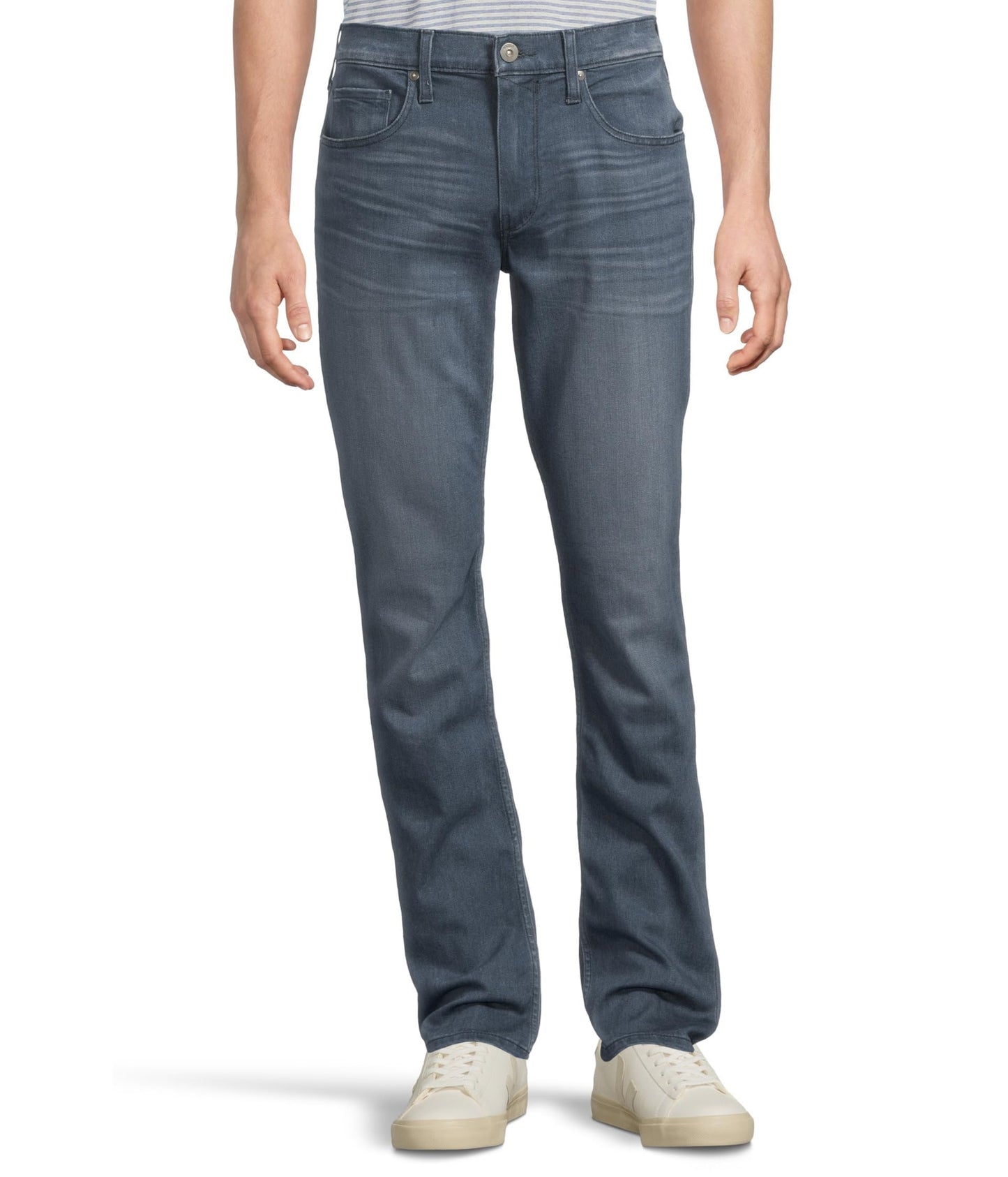 Slim Straight Stretch Denim Jeans