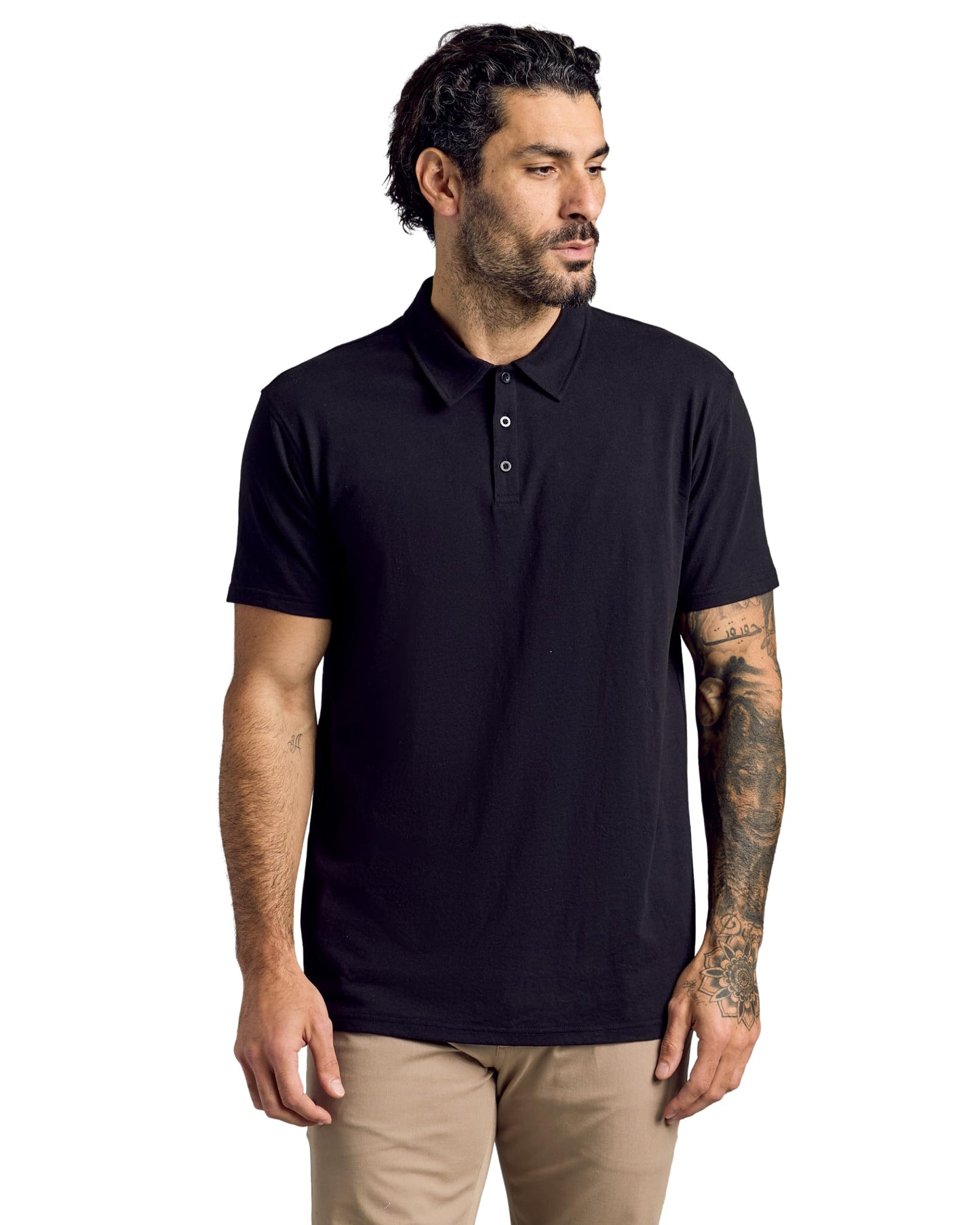 Cotton Dry Fit Short Sleeve Polo Shirt