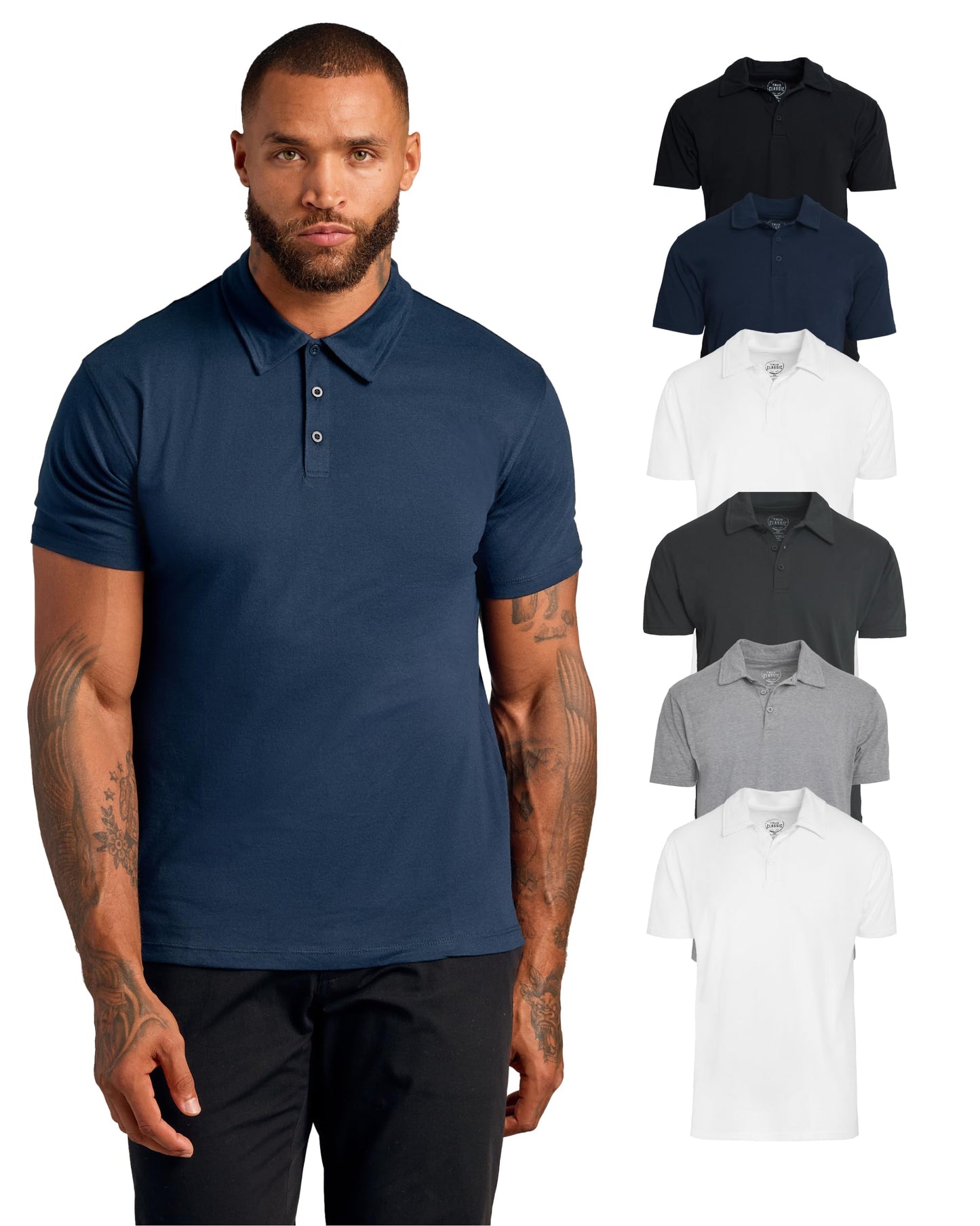 Cotton Dry Fit Short Sleeve Polo Shirt