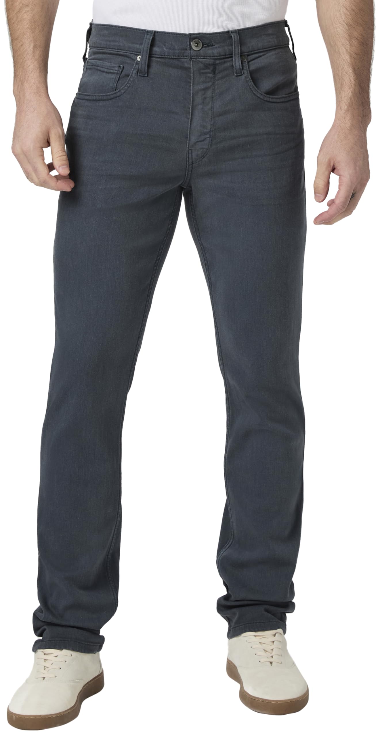 Slim Straight Stretch Denim Jeans