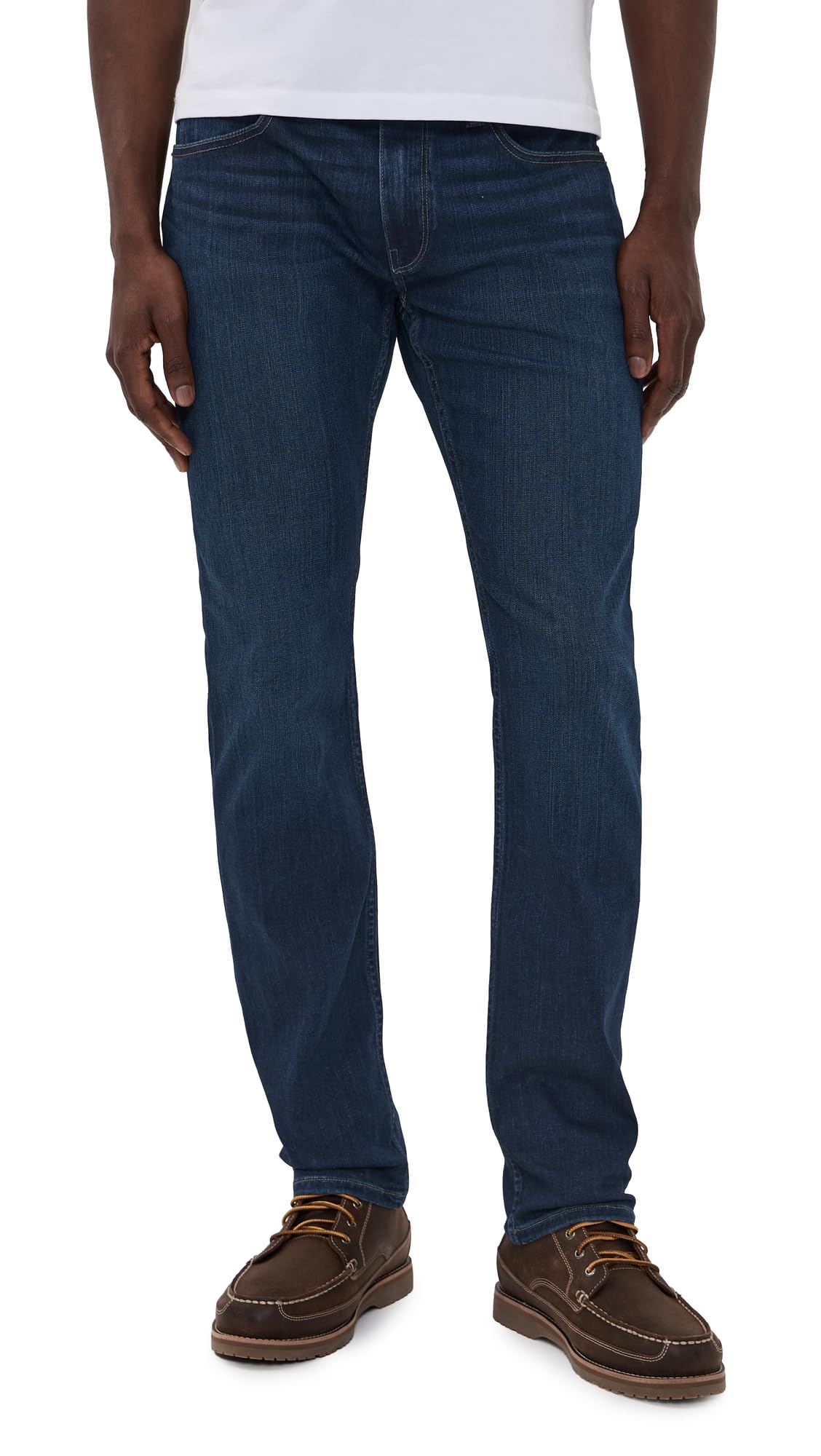 Slim Straight Stretch Denim Jeans