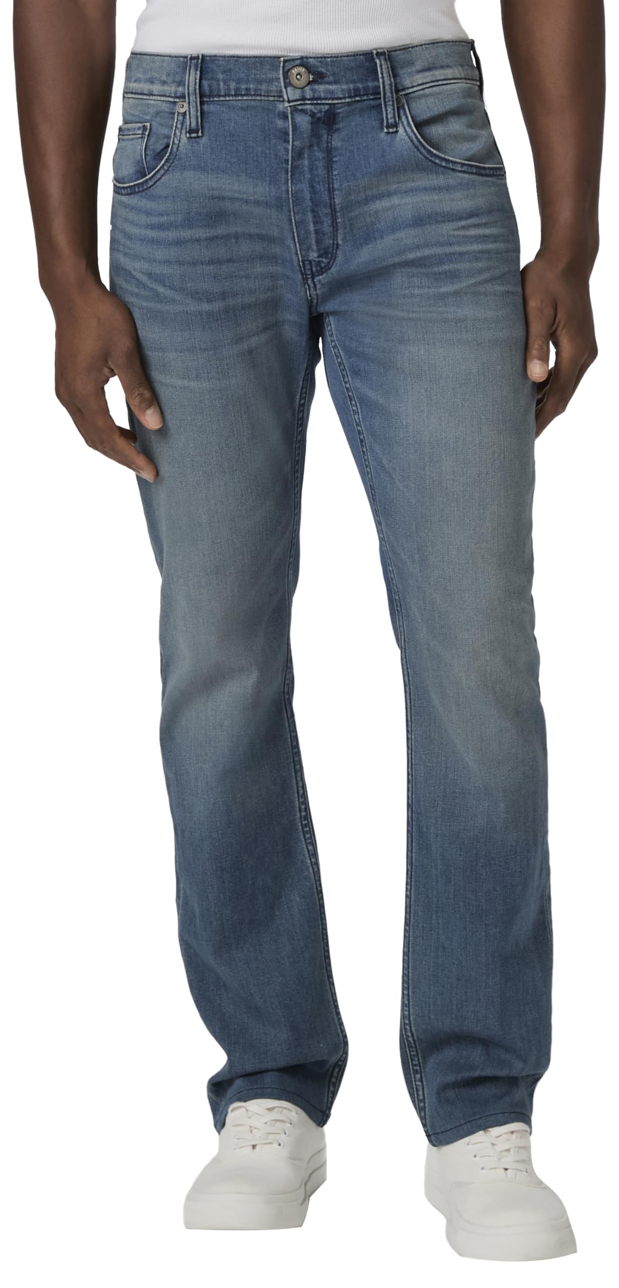 Slim Straight Stretch Denim Jeans