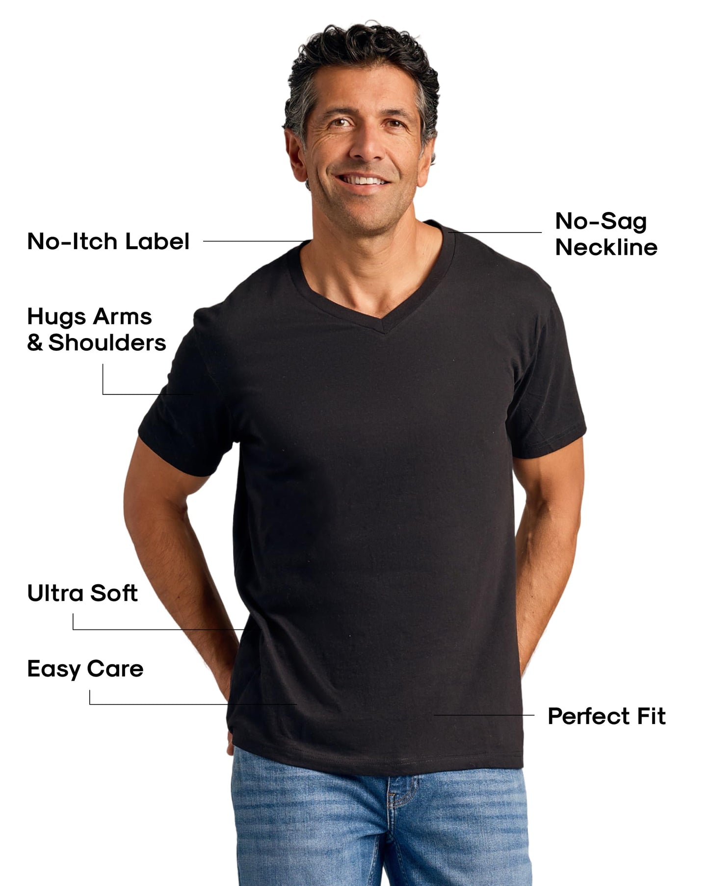True Classic Mens V Neck T Shirts and Sweater – V-Neck Mens T-Shirts and Sweaters for Men