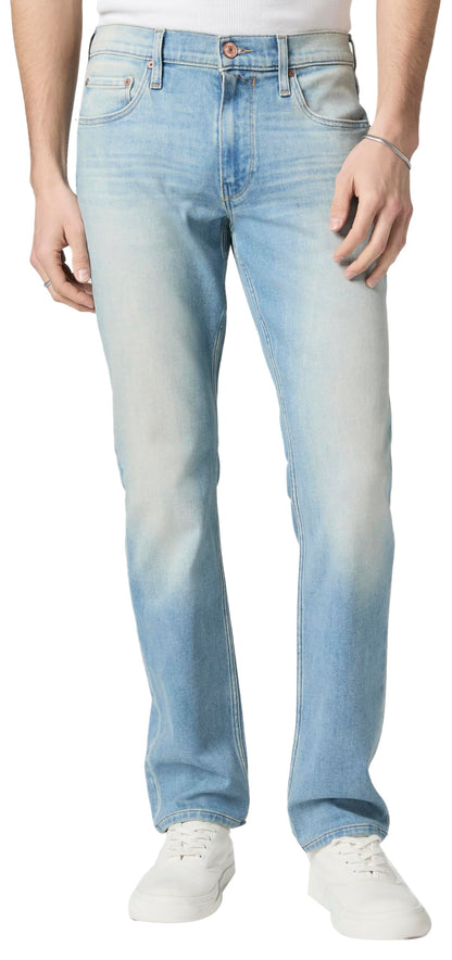 Slim Straight Stretch Denim Jeans