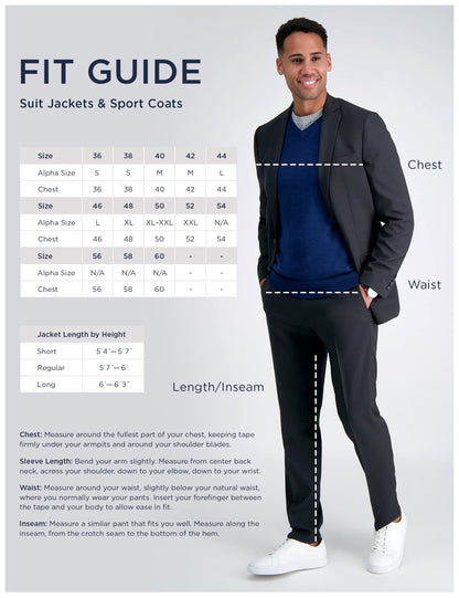 Premium Stretch Tailored Fit Sport Blazer