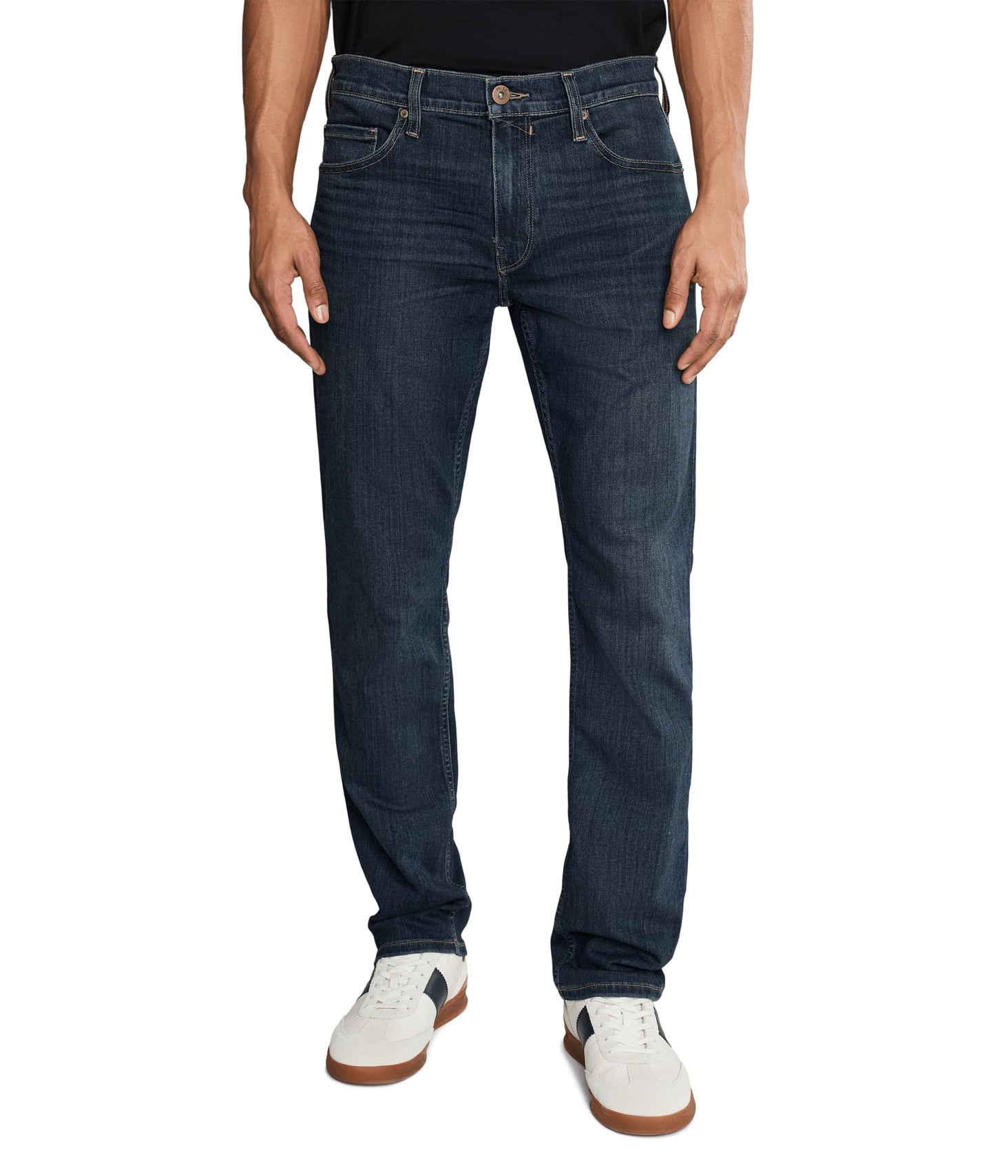 Slim Straight Stretch Denim Jeans
