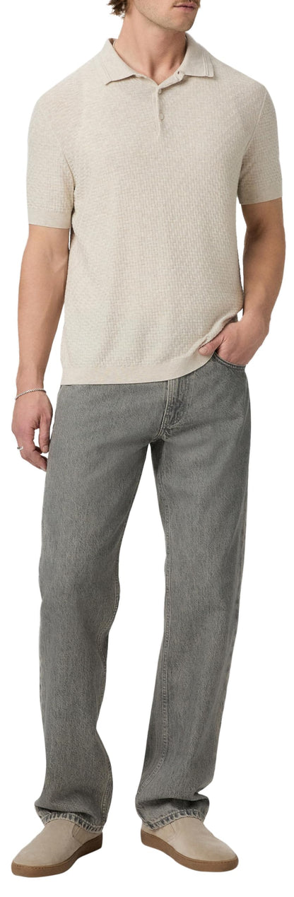 Relaxed Straight Vintage Wash Men's Jeans