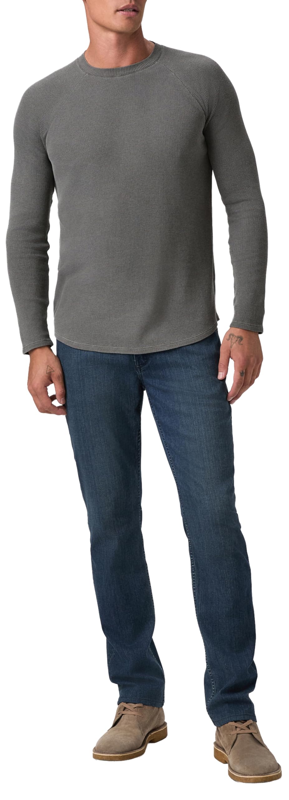 Slim Straight Stretch Denim Jeans
