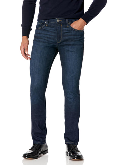 Slim Straight Stretch Denim Jeans