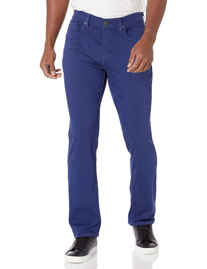 Slim Straight Stretch Denim Jeans